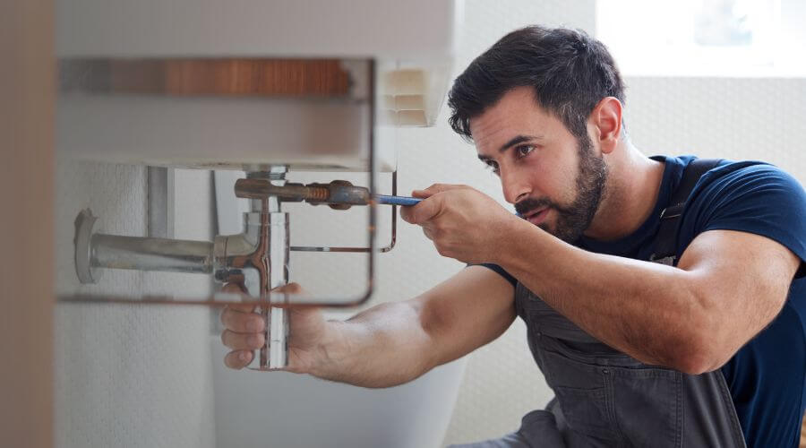 Water heater installation in Gibson Island, MD